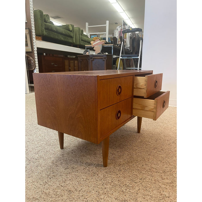 Vintage Danish Modern Low Profile Dresser