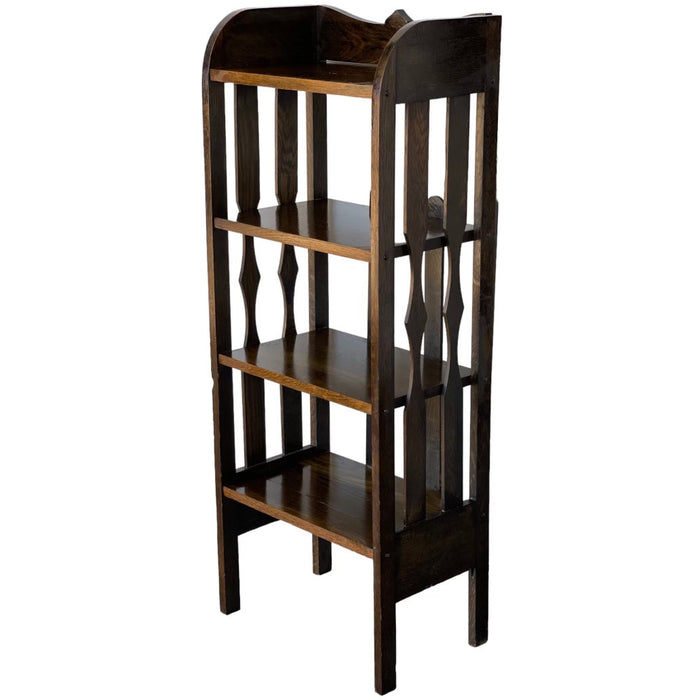 Antique Mission Oak Style Bookcase Or Bookshelf (Available by Online Purchase Only)