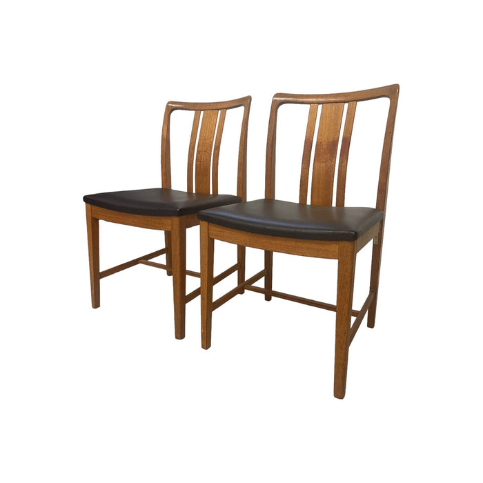 Vintage Mid Century Modern Pair of Dining Chairs