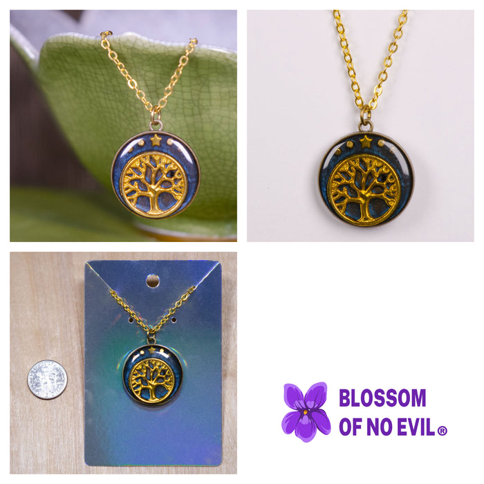 Fancy nature theme necklace