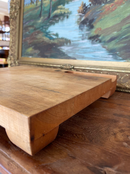Vintage Vermont Maple Butcher Block Cutting Board by Mountain Hardwood Adams Co., Dorset
