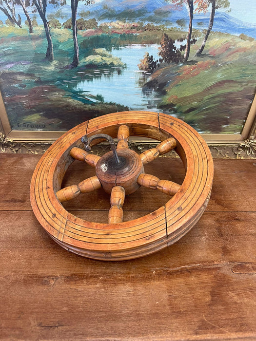 Possibly Antique Wooden Spinning Wheel. ( online purchase only )