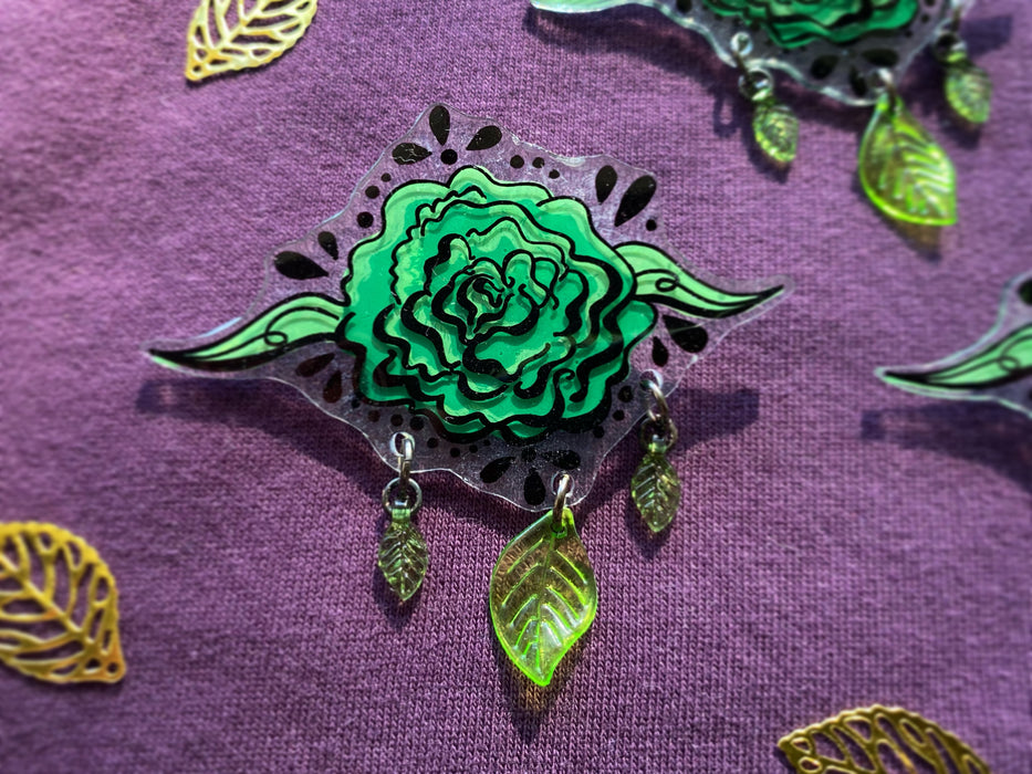 Wilde’s Carnation Hand-Made Pin