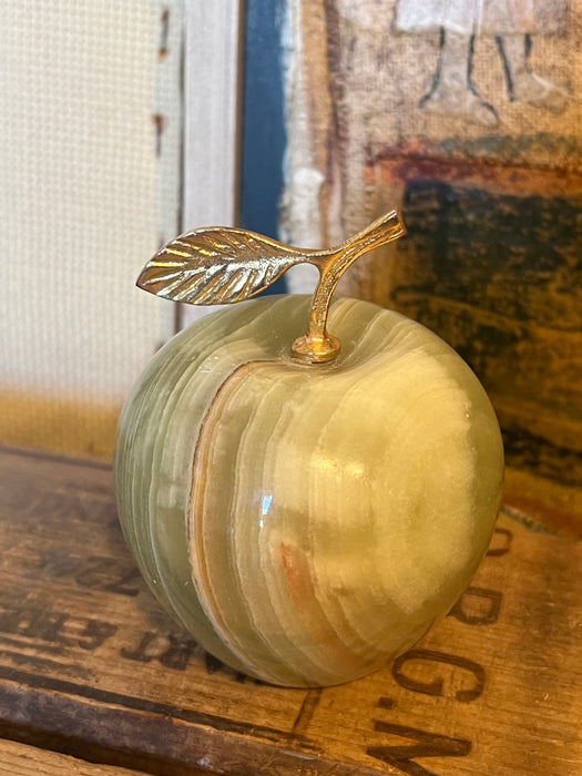 Vintage Mid Century Modern Apple Sculpture