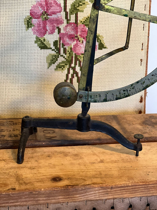 Antique Vintage Pharmacy Hanging Scale ( Available by Online Purchase Only )