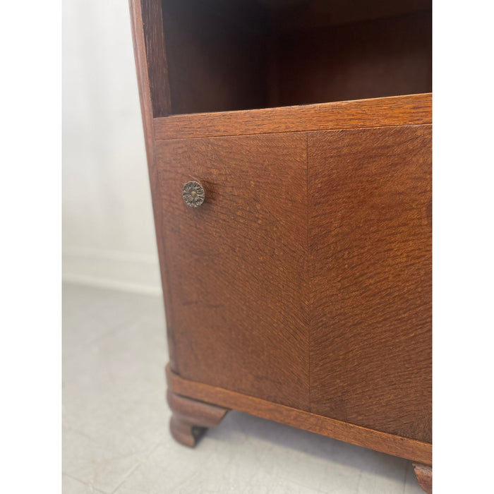 Vintage Art Deco Style End Table With Possibly Marble or StoneTop