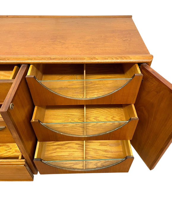 Mid-Century Modern 6-Drawer Dresser by Barney Flagg for Drexel Parallel