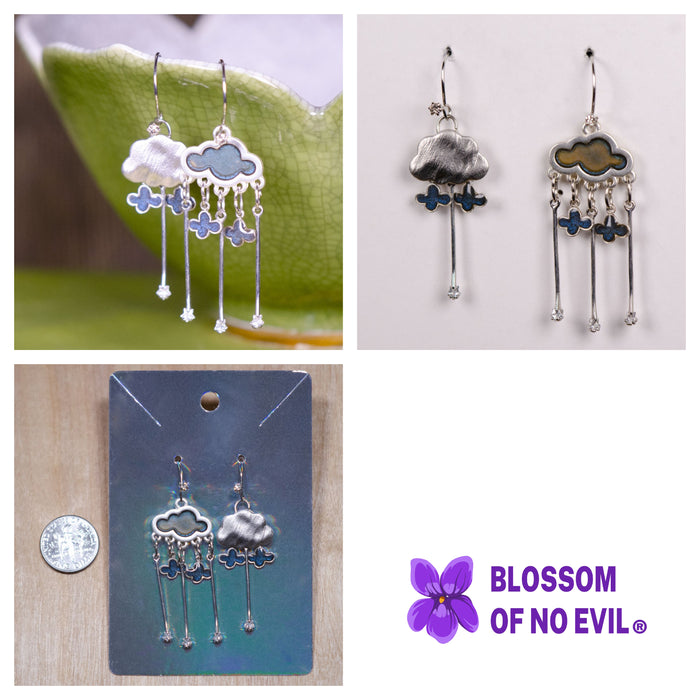 Cloud earrings