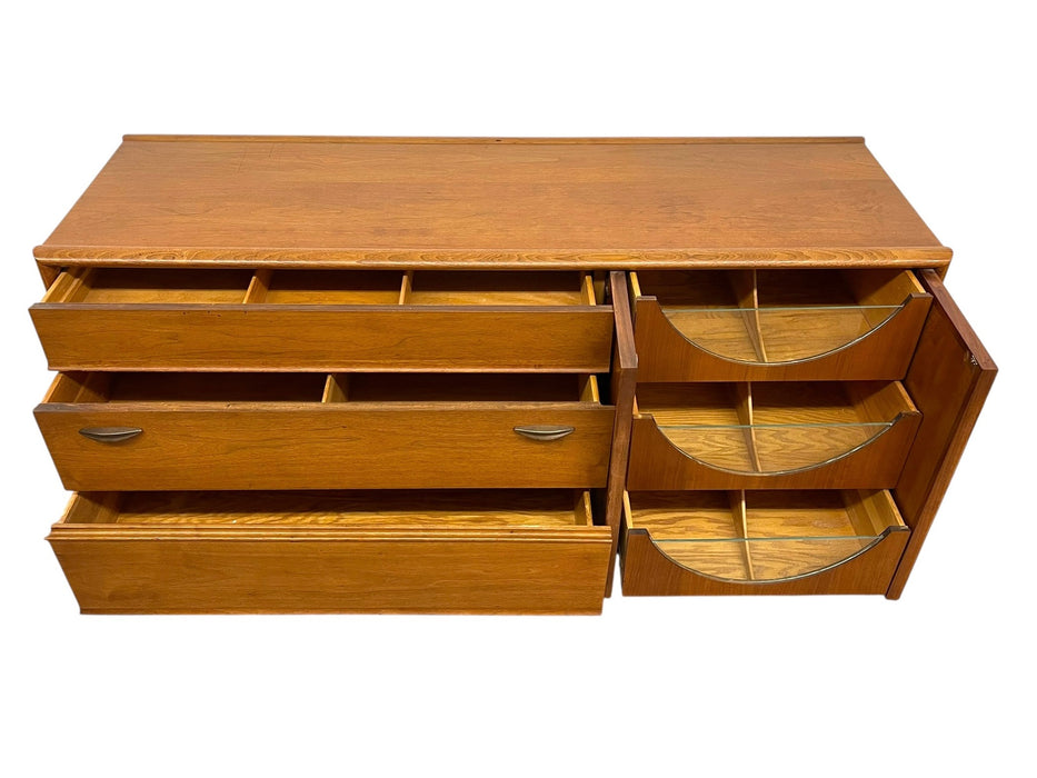 Mid-Century Modern 6-Drawer Dresser by Barney Flagg for Drexel Parallel