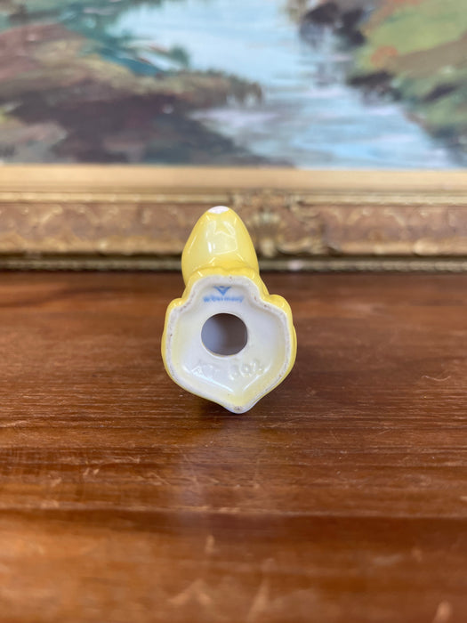 Vintage Mid-Century Yellow Porcelain Bunny Figurine by Villeroy & Boch, Germany
