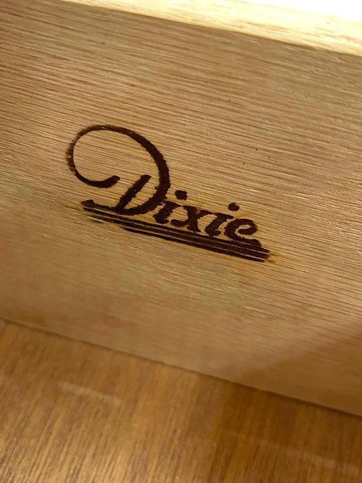 Vintage Mid Century Modern Dixie Highboy Dresser Chest