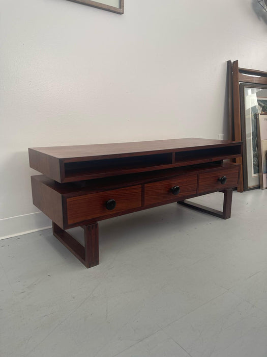 Vintage Danish Rosewood Console Coffee Table. Uk Import.