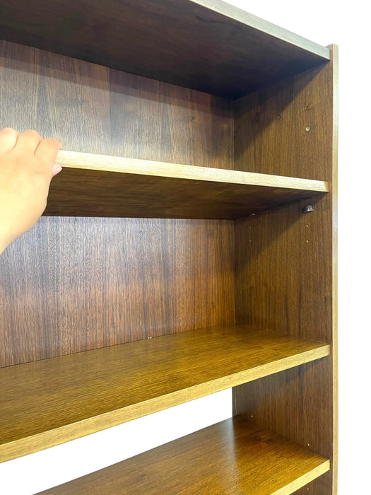 Vintage Mid Century Modern Van Pelt Belgian Cabinet Bookcase Hutch.