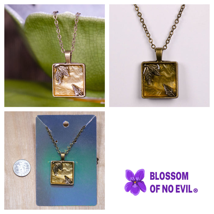 Fancy nature theme necklace