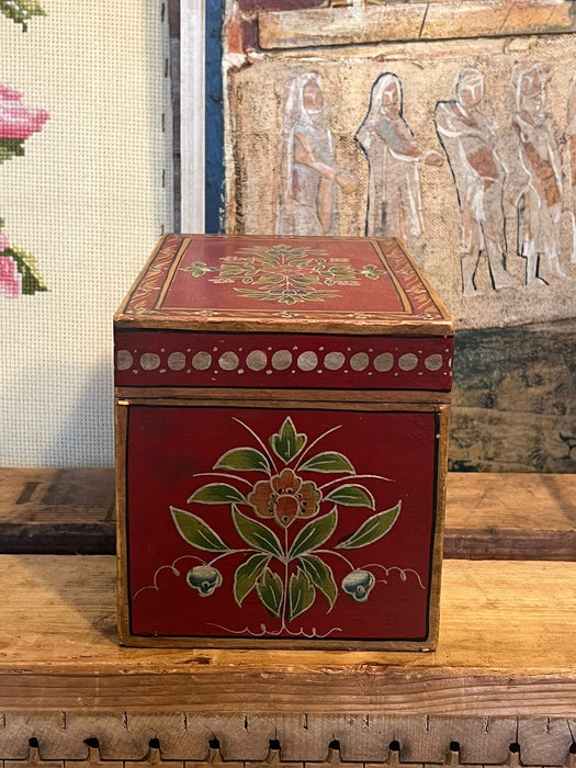 Hand Painted storage Jewelry Box - Made in India (online purchase only)