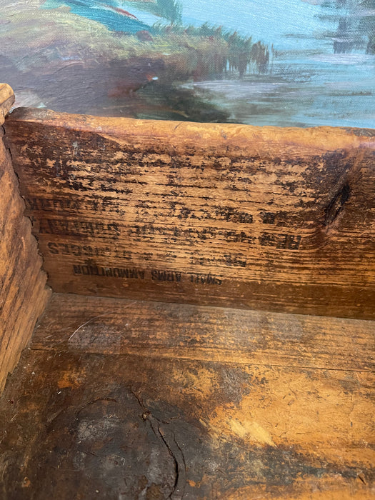 Handcrafted Primitive Dovetail Wooden Storage Box