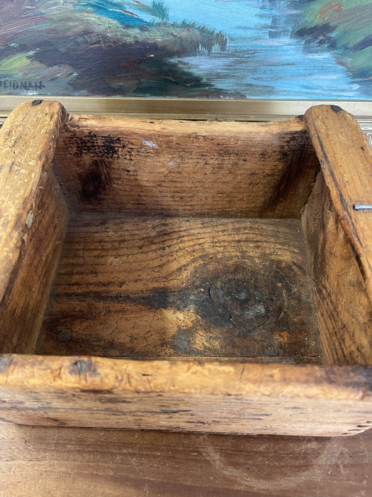 Handcrafted Primitive Dovetail Wooden Storage Box