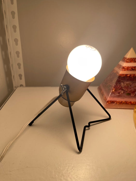 Vintage Mid-Century Modern Adjustable Tripod Table Lamp
