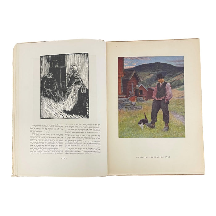 1949 "Julehelg" Norwegian Christmas Annual Illustrated Holiday Book