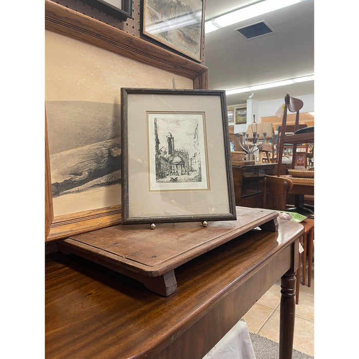 Vintage Signed and Framed
Cityscape Artwork