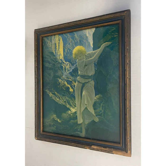 Vintage Framed Maxfield Parrish the Canyon Lithograph