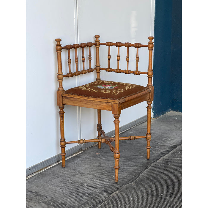Antique Gilded Corner Chair
