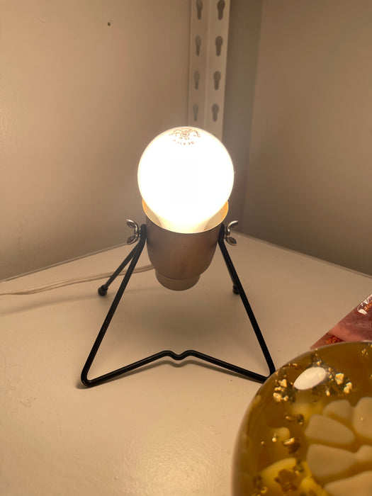 Vintage Mid-Century Modern Adjustable Tripod Table Lamp