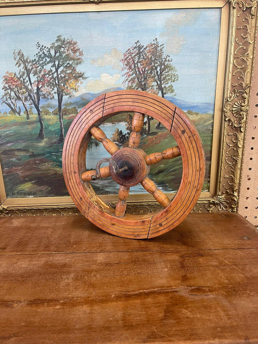 Possibly Antique Wooden Spinning Wheel. ( online purchase only )