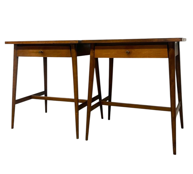Vintage Mid Century Modern End Table Set by Paul McCobb for Planner Group