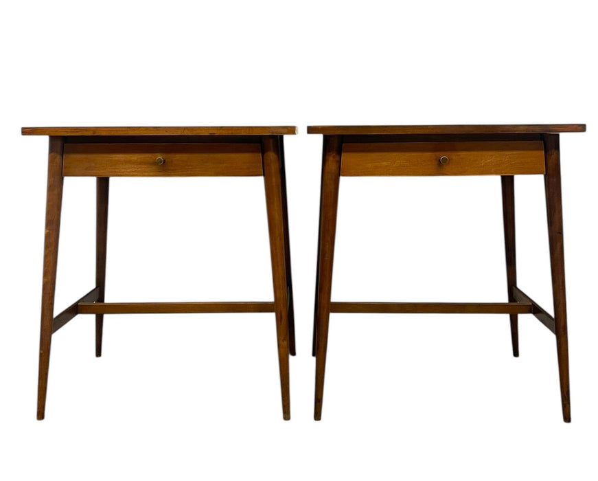 Vintage Mid Century Modern End Table Set by Paul McCobb for Planner Group