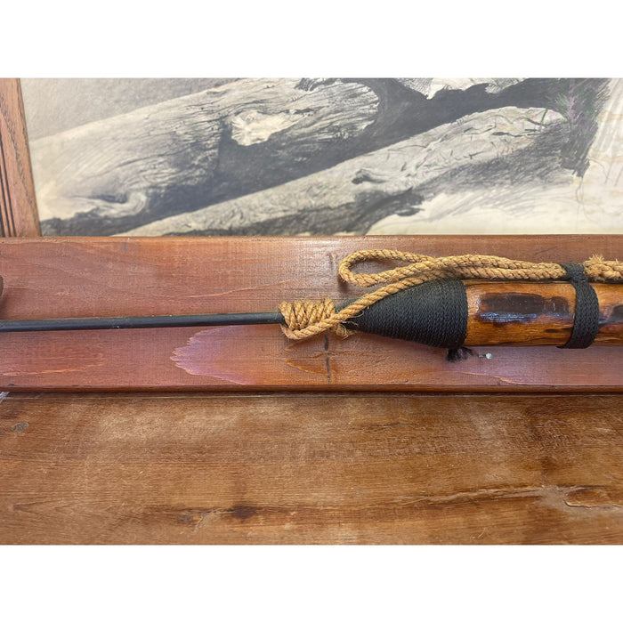 Vintage Whaling Harpoon Decorative Reproduction on Wood Backing