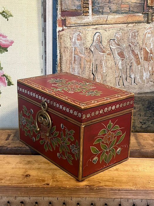 Hand Painted storage Jewelry Box - Made in India (online purchase only)