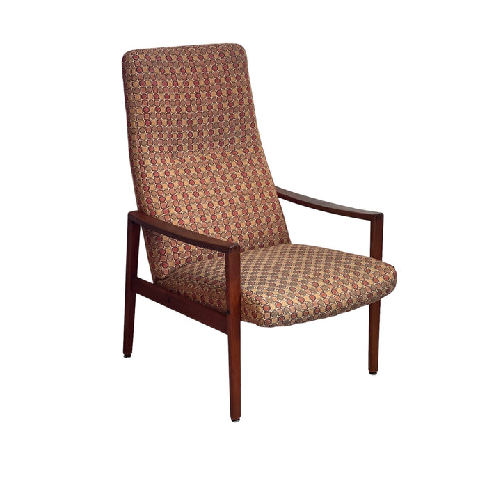 Vintage Danish Mid Century Modern Chair by Milo Baughman