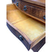 Antique 6 Drawer Dresser Dovetail Solid Wood Drawers With Burl Veneer