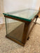 Antique Alfred Noack Oak and Glass Countertop Display Case with Brass Hardware, Oakland California Maker