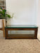 Antique Alfred Noack Oak and Glass Countertop Display Case with Brass Hardware, Oakland California Maker