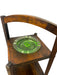 Antique Arts and Crafts Two Tiered Ashtray Smokers Accent Table