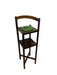 Antique Arts and Crafts Two Tiered Ashtray Smokers Accent Table