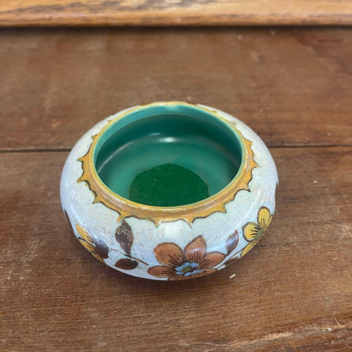 Antique Ceramic Hand Painted Bowl Imported From Holland. Circa 1903