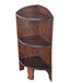 Antique Corner Bookcase or Bookshelf UK Import