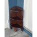 Antique Corner Bookcase or Bookshelf UK Import