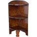 Antique Corner Bookcase or Bookshelf UK Import