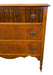 Antique Early 20th Century Walnut Toned 3-Drawer Dresser by John Furniture Company
