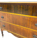 Antique Early 20th Century Walnut Toned 3-Drawer Dresser by John Furniture Company
