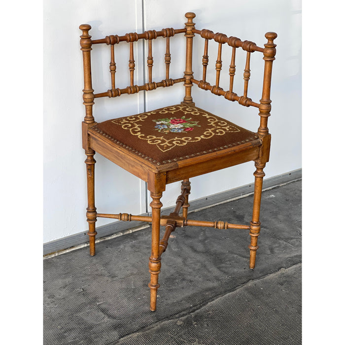 Antique Gilded Corner Chair