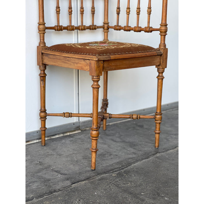 Antique Gilded Corner Chair