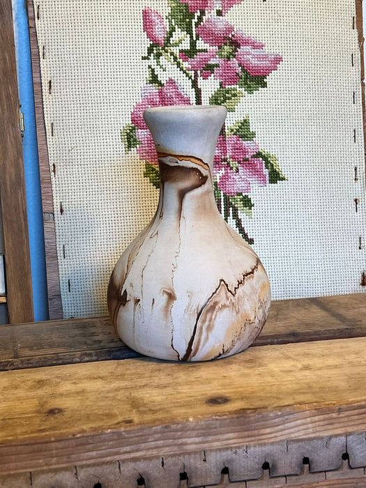 Antique Nemadji mid Century Modern Art Pottery Vase