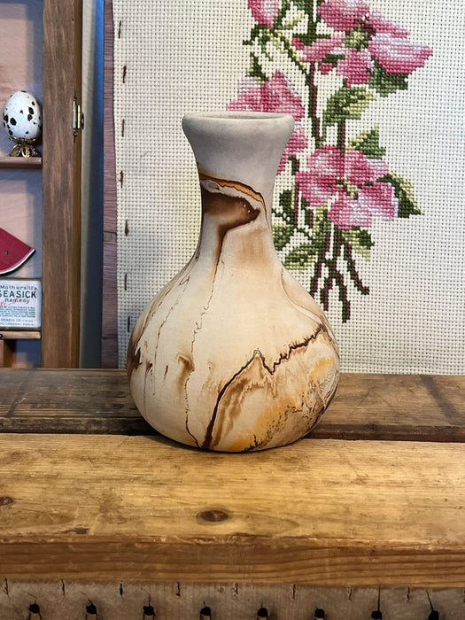 Antique Nemadji mid Century Modern Art Pottery Vase