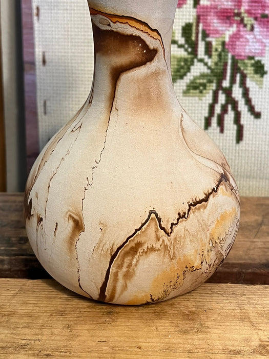 Antique Nemadji mid Century Modern Art Pottery Vase