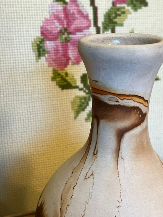 Antique Nemadji mid Century Modern Art Pottery Vase
